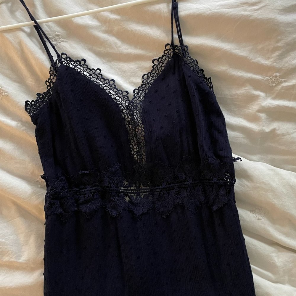 Navy Blue Jumpsuit